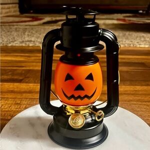 Dietz ~ Vintage ~ Orange Halloween Jack O’ Lantern Light UP Pumpkin ~ New W/Box